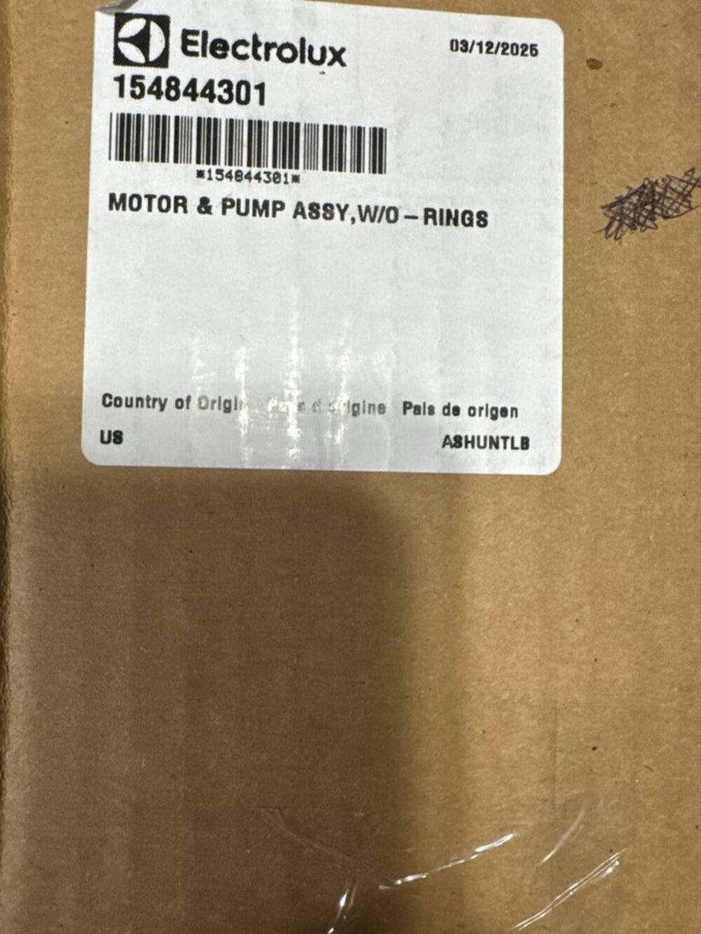 154844301 Pump BRAND NEW OEM original package